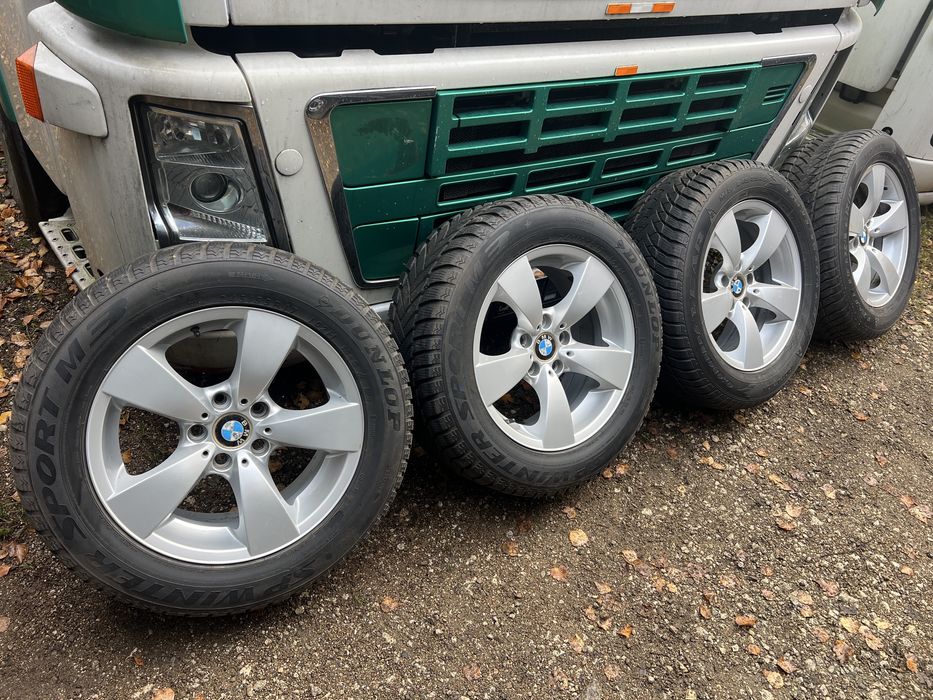 4xKoła,Alufelgi 17’BMW+Opony Zimowe:245/55r17