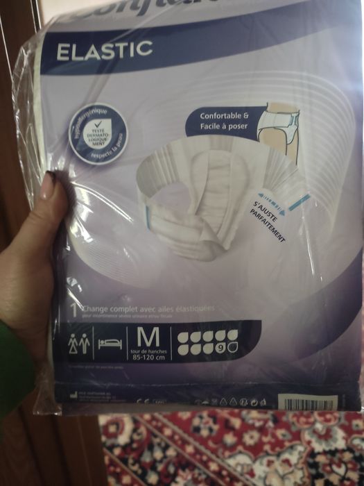 Підгузники для дорослих Confidence Elastic розмір М, поштучно