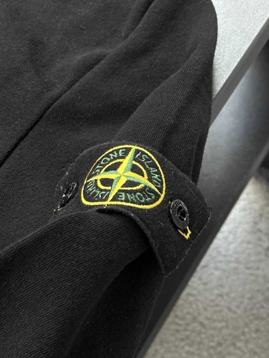 Стон Айленд Толстовка — Худи Stone Island Черное
