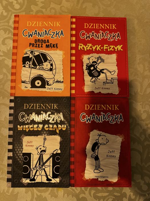 Dziennik Cwaniaczka “Wiecej czadu” “Ryzyk-fizyk” “Droga przez mękę”