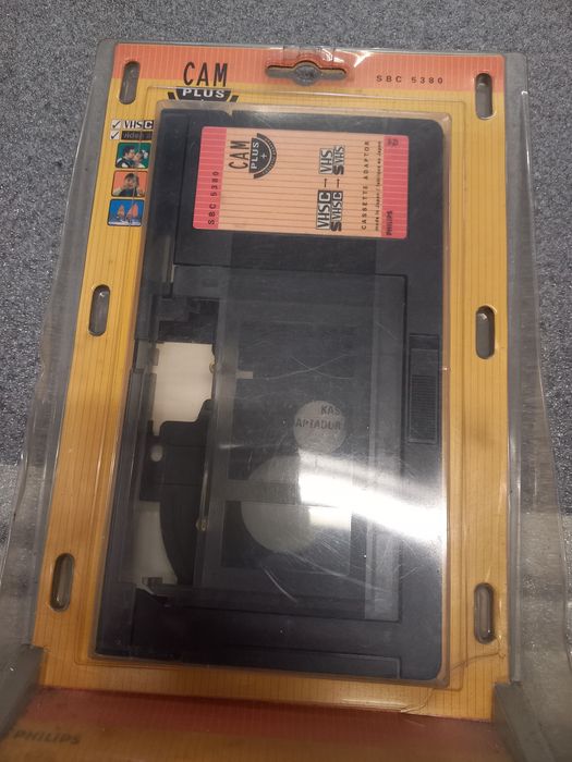 Cassete adaptador fita camera filmar