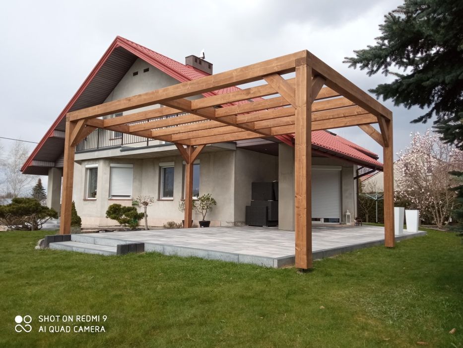 Pergola ogrodowa, taras , wypoczynek