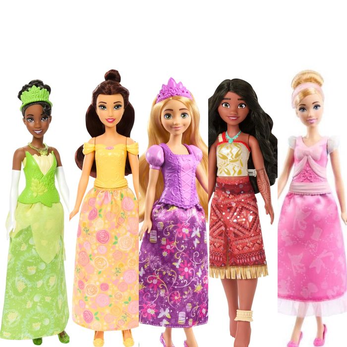 Лялька Mattel Disney Princess Попелюшка, Тіана, Рапунцель, Бель, Моана