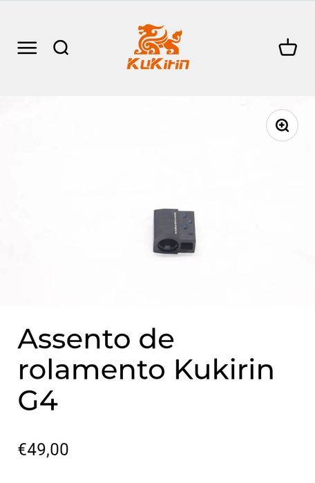assento de rolamentos kukirin g4