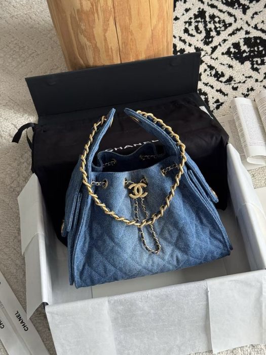 Сумка Chanel джинсовая
