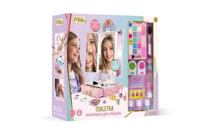 Pink It Toaletka Interaktywny Głos Makijażu 00581. Dante. Nowy Produkt