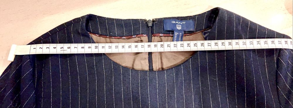 Vestido da Gant em azul marinho