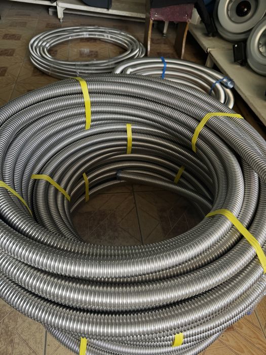 Гофра из нержавейки/ выхлоп для генератора/гофра для генератора