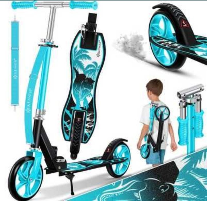 Hulajnoga składana antypoślizgowy podnóżek regulacja kierownicy