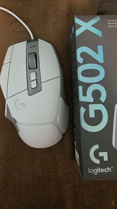 Миша LOGITECH G502 X White