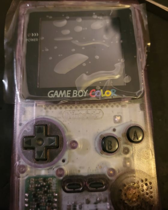 Gameboy Color purple ecrã ips 2.6