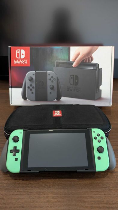 Nintendo Switch V1 Unpatched + Muitos Extras