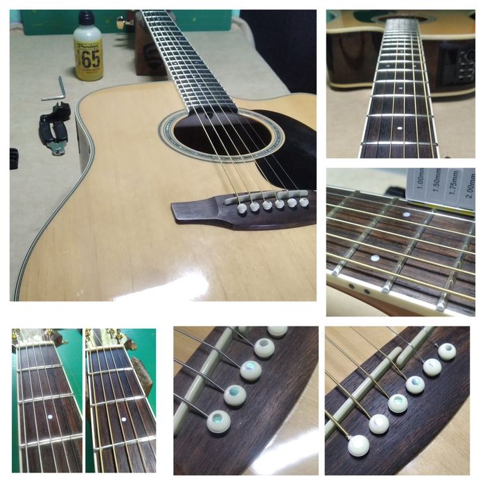 Ремонт гитар, отстройка, Гитарный Мастер