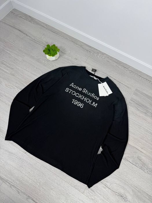 Лонгслів Acne Studios Stockholm 1996 Oversize | Чоловічий | Бавовна | Новий | Лонгслів Акне Студіос