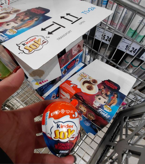 Kinder Joi  "Stranger Things" із серіалу Дивні дива