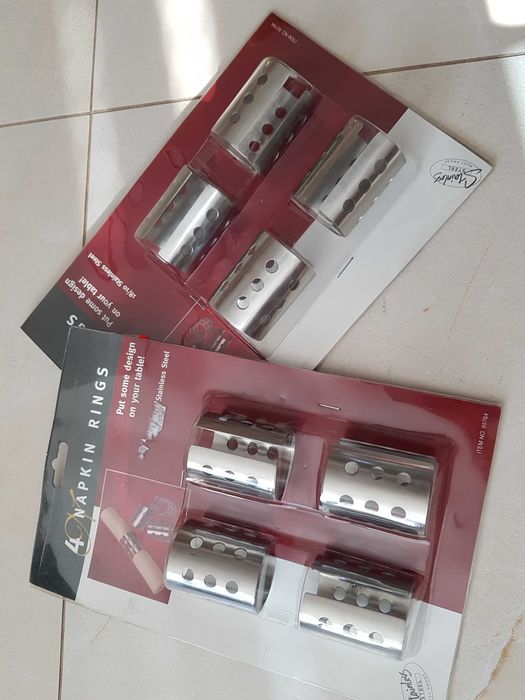 Pierścienie obrączki do serwetek