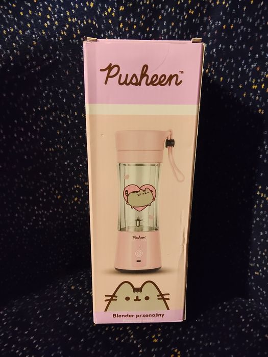 Nowy blender  przenośny  Pusheen