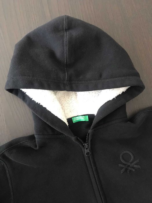 Casaco com capuz para rapaz, Benetton