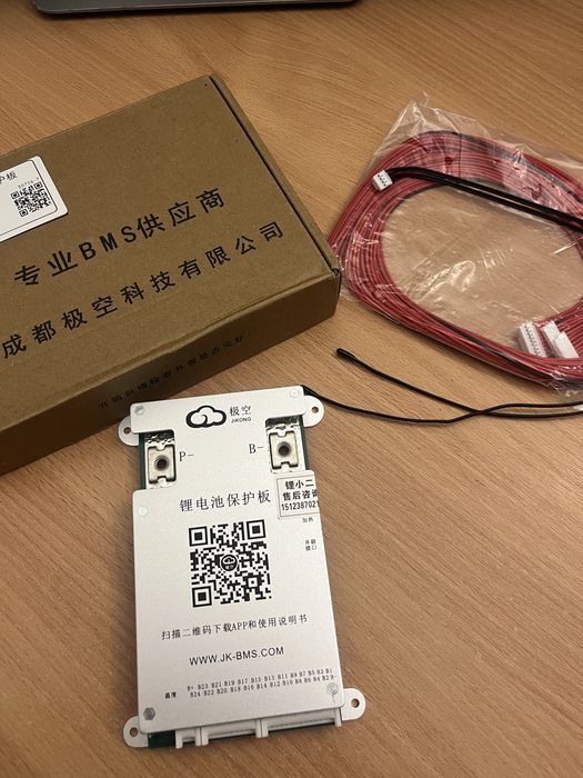 Smart BMS плата JK 8S-24S 100A Активний балансир 0.4A Bluetooth LiFePO4