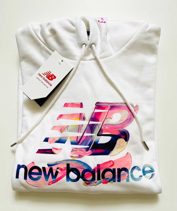 Стильна сукня-толстовка з капюшоном new balance athletics erin