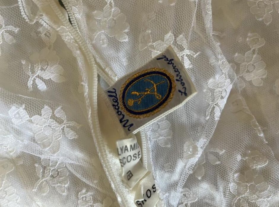 Вінтажна весільна сукня