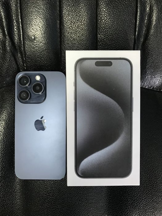 Iphone 15 Pro 256Gb Blue Neverlock Фіз Сім