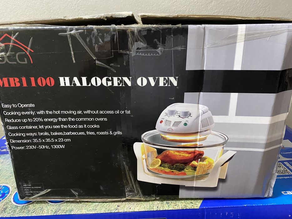 Forno alogeno novo na caixa