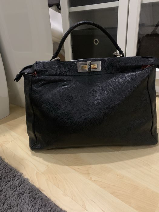 FENDI  сумка кожа, вместительная