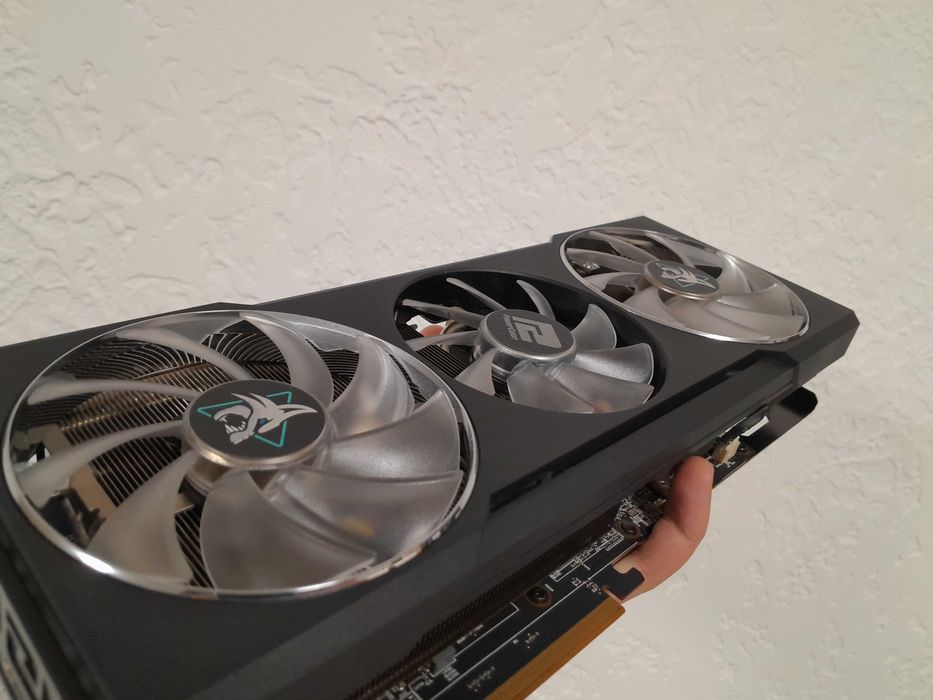 AMD Radeon RX 6700 XT,PowerColor Hellhound,12gb GDDR5, + реальні тести