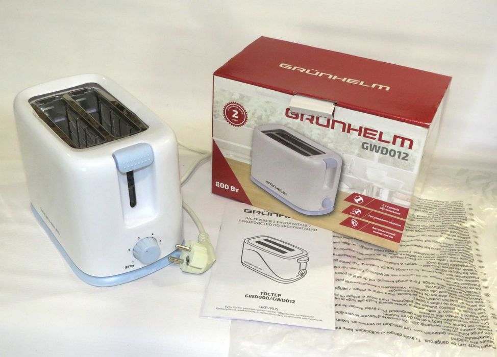 Тостер Grunhelm GWD12