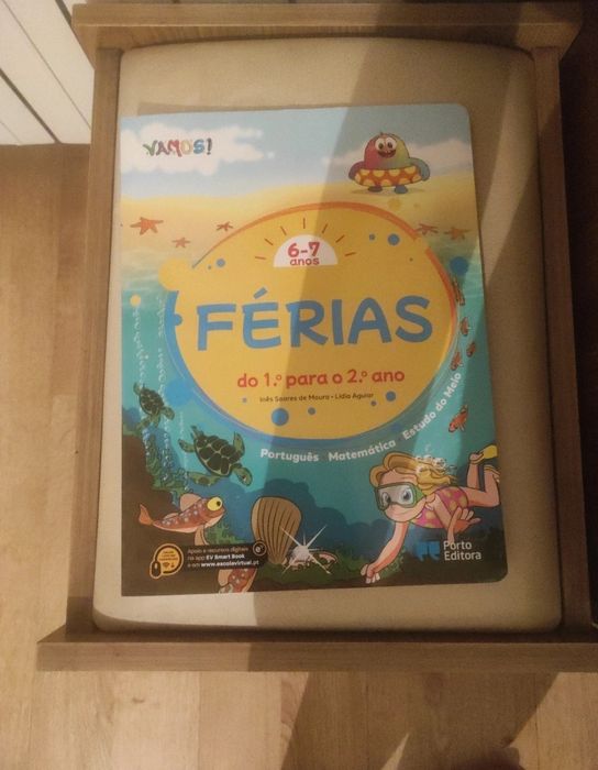 Livro para estudo nas férias 1ºano