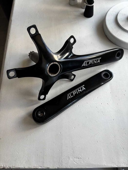 Трекові шатуни 144BCD Alpina + зірка Velobike 52T