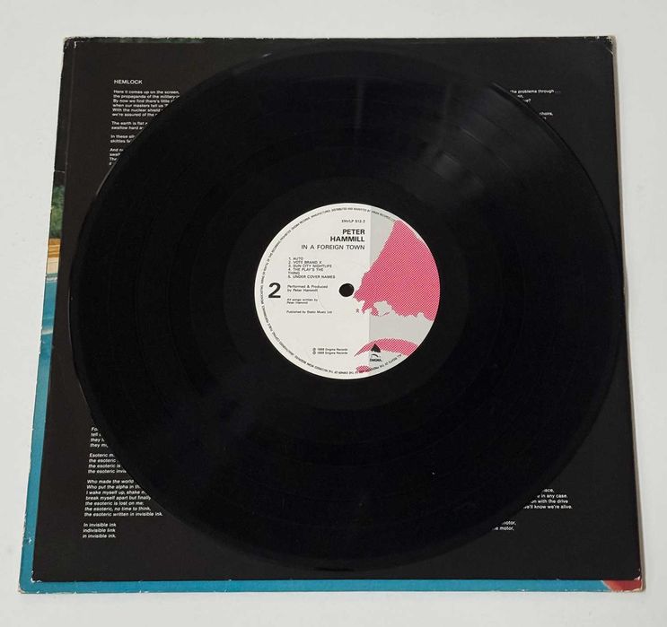 LP Peter Hammill – In A Foreign Town. NM
