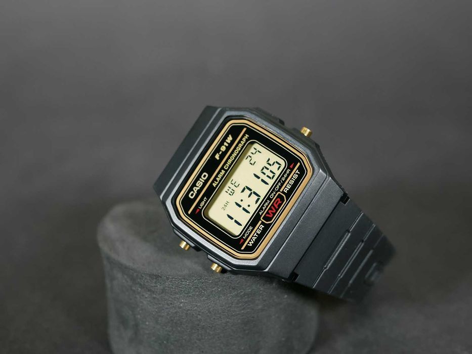 Casio F-91WG-9Q Gold. 100% original