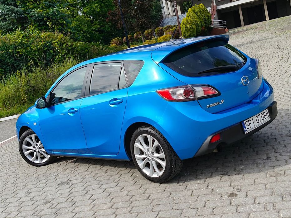 Mazda 3 Sprawna KLIMA * Aluski * Piękny Kolor * Nowy Model * 2009r *
