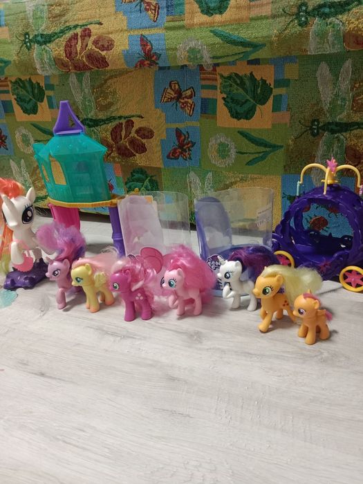 Карета ,лодка , Hasbro my little pony,поні