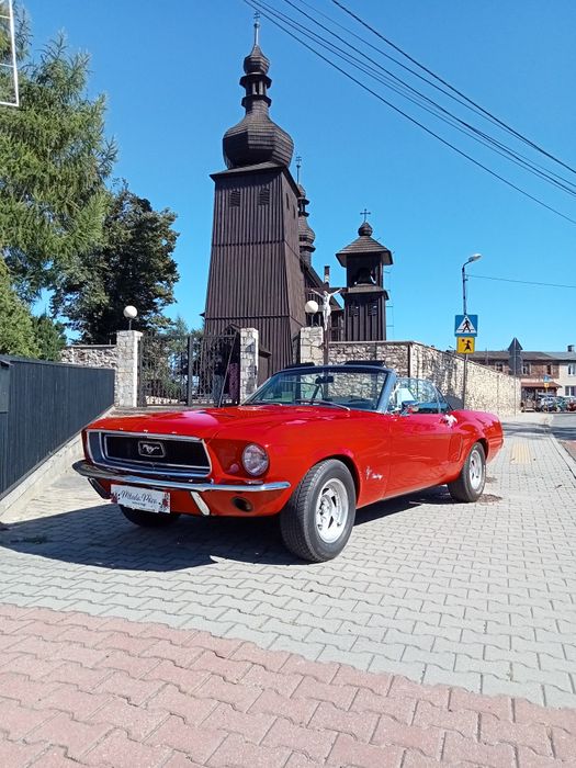 Ford Mustang do ślubu / samochód / kabriolet / klasyk / cabriolet