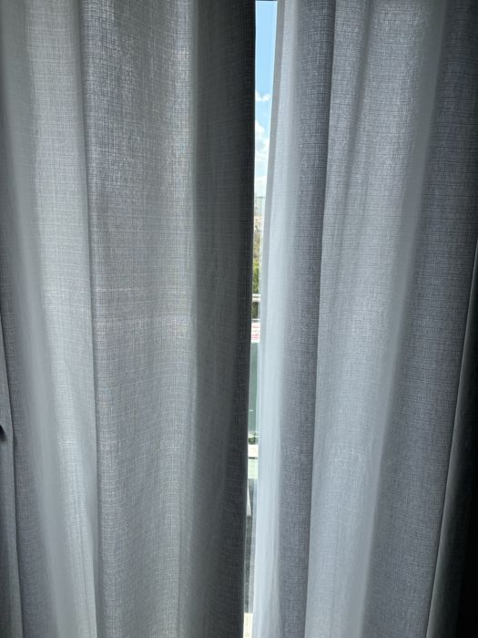 Cortinado branco Algodao 140x280