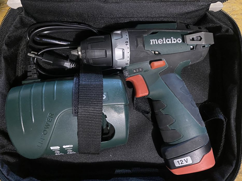 Продам шуруповерт метабо