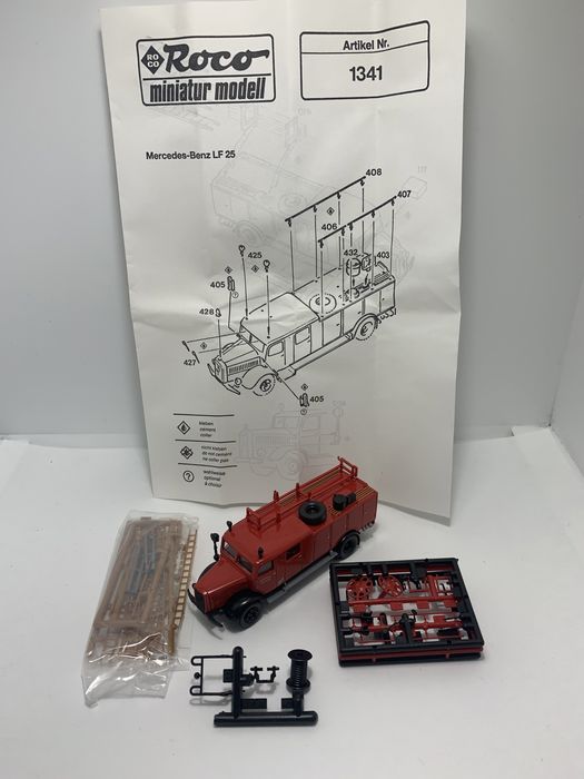 Mercedes LF 25 Bombeiros da Roco escala H0 1/87