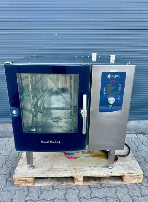 Piec Konwekcyjno Parowy HOUNO 6X1/1GN Idealny Stan System Myjący