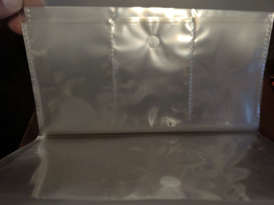 Álbum de fotos pequenas ou cromos