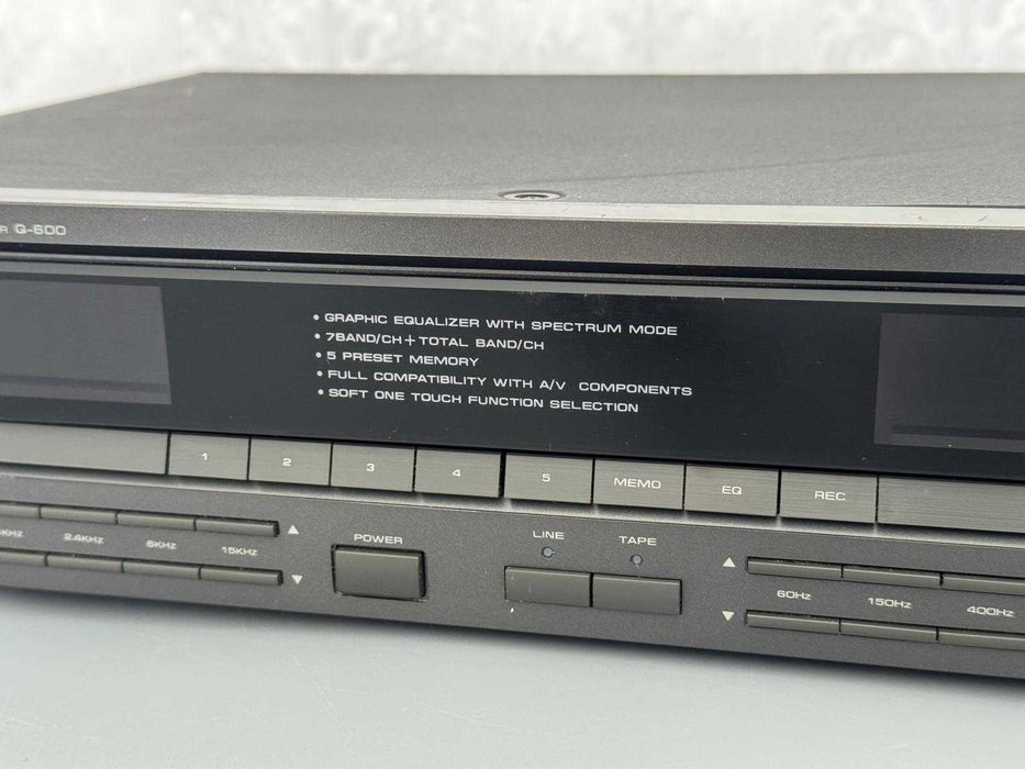 Korektor graficzny Equalizer Soundwave Q-600 Mega Unikat