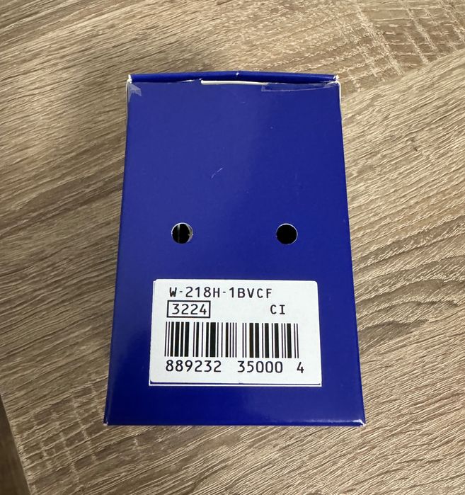 Годинник тактичний Casio W-218H-1B новий оригінал