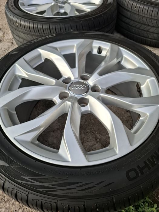Диски с резиной R-18, 5*112 Audi