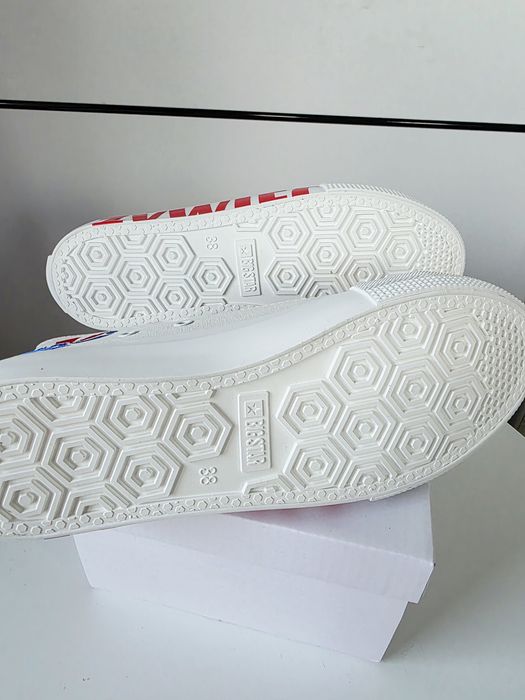 Nowe unikatowe białe trampki Big Star Żywiec Męskie granie rozmiar 38