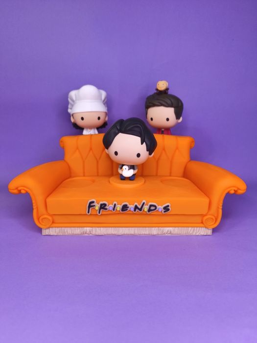 Диван Друзі для фігурок з Макдональдс