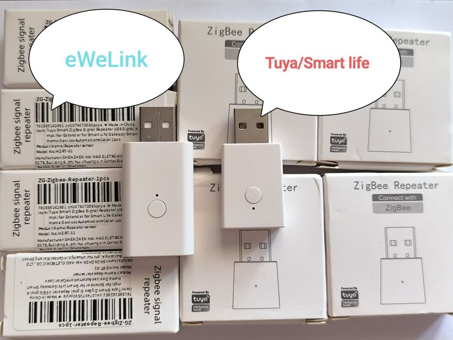 Wzmacniacz sygnału repeater Zigbee 3.0 USB Tuya Smart life Ewelink Zigbee2MQTT