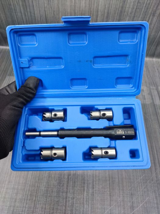 Набор фрез для очистки седел , сопел форсунок geko