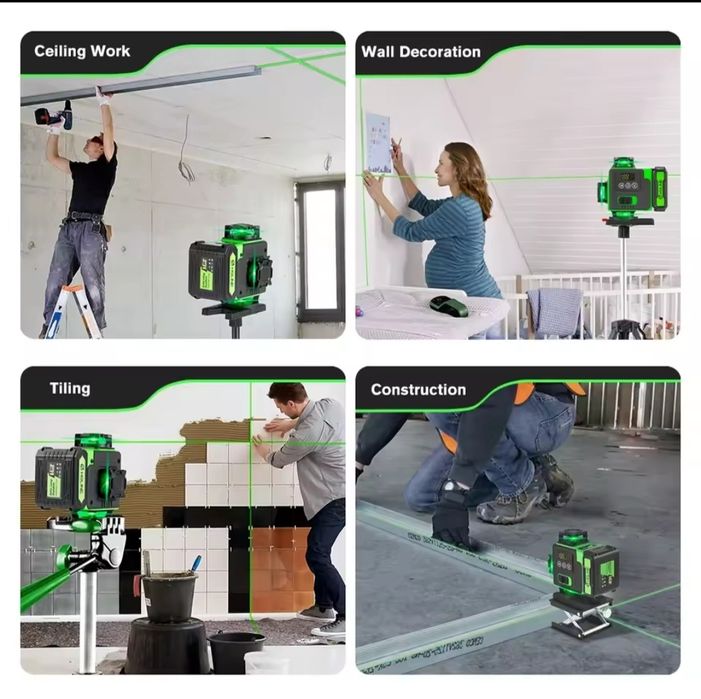 Laser Nível 16 Linhas 4D